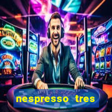 nespresso tres luzes piscando